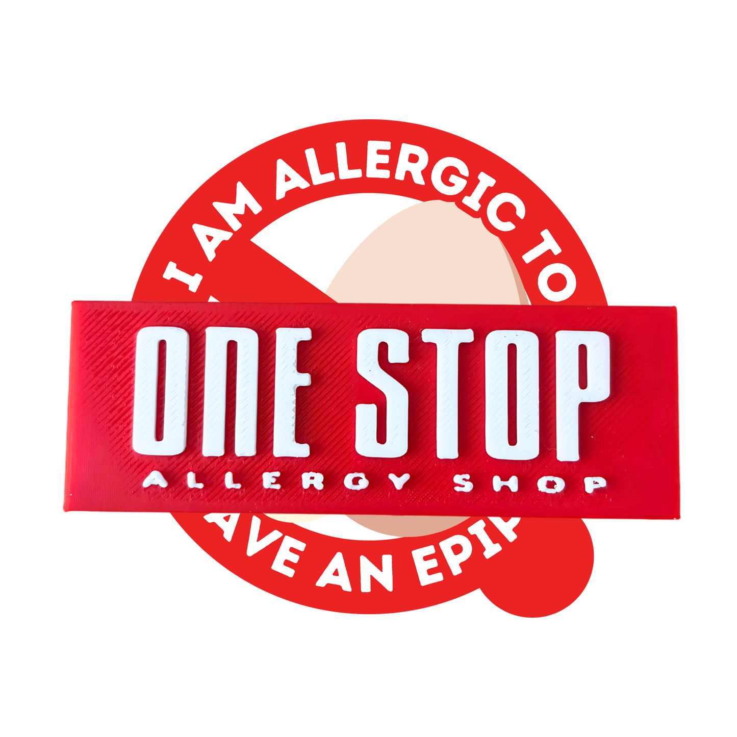 Allergy Sticker Magnet